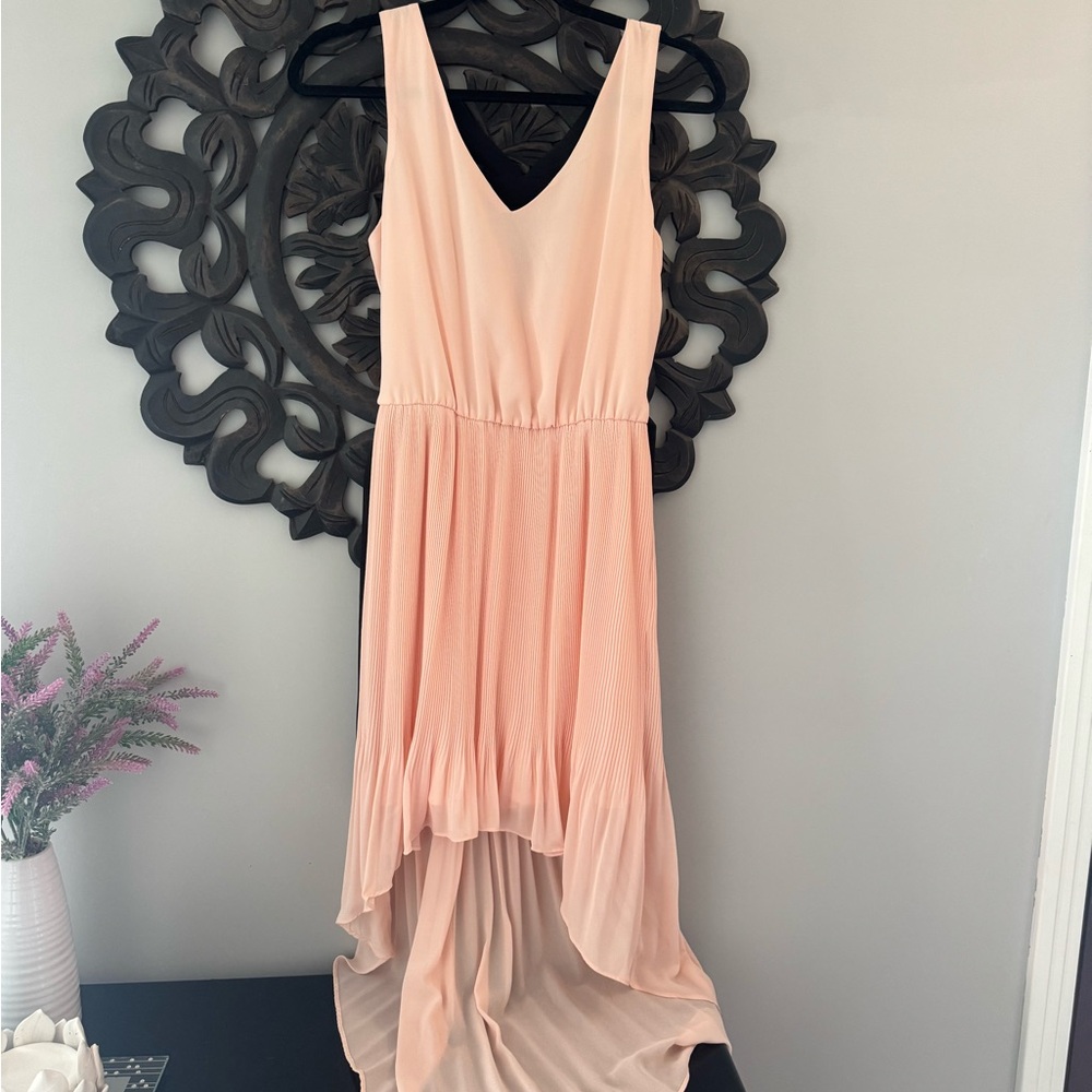 Lily Rose Blush High Low Dress